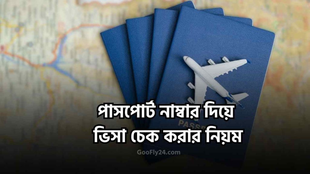 পাসপোর্ট দিয়ে ভিসা চেক
